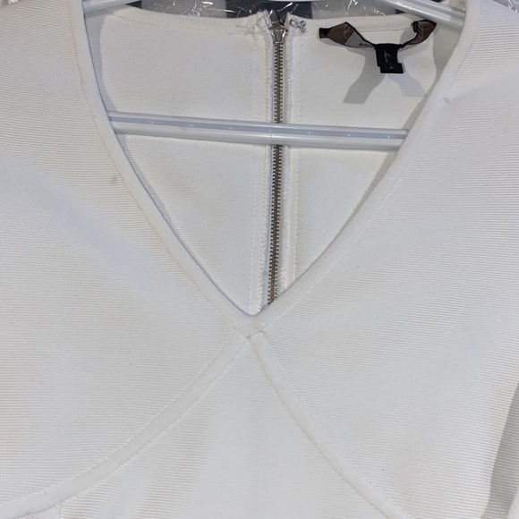 BCBG MaxAzria White bodycon dress, size small - Picture 5 of 6